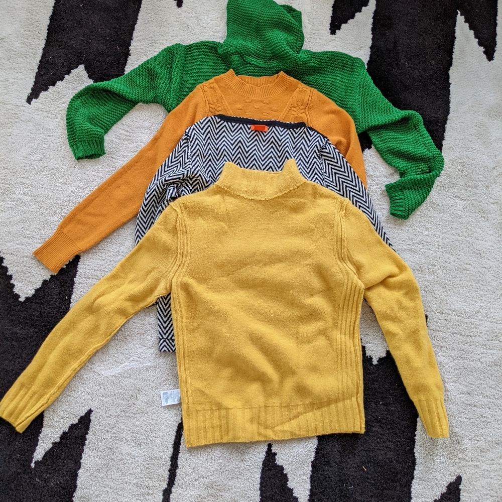 Various sweaters J.Crew, Oasis, Loft etc